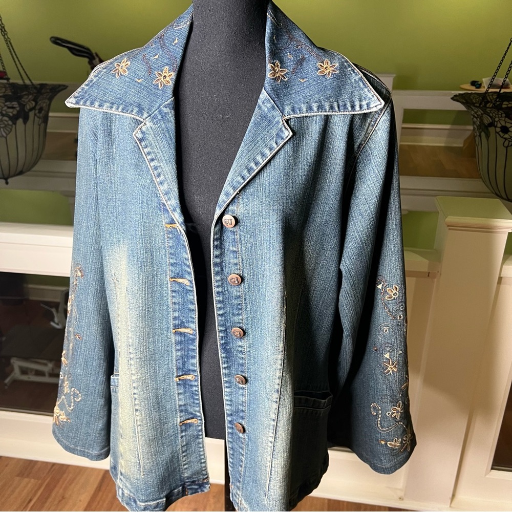 Crest Jeans Denim Jack and Pant set